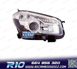 FARO DCH XENON PARA NISSAN QASHQAI 10-14