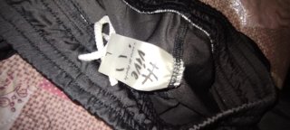 Pantalón corto negro talla L
