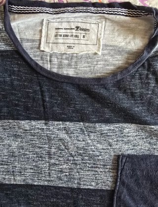 Camiseta Tom Tailor Denim S rayas