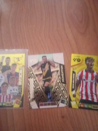 Cartas Adrenalyn futbol cromos