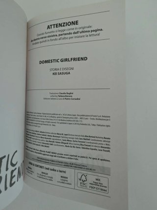 Domestic girlfriend 1