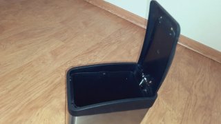 Cubo Pedal Acero Inoxidable Baño 17x30x40