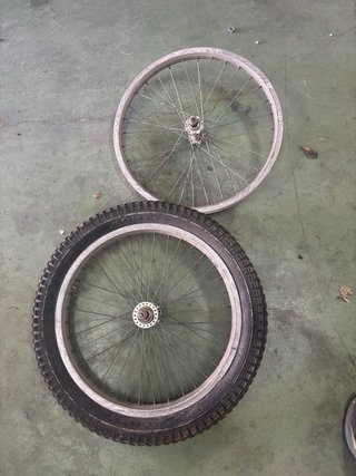 Bicicleta de trial Monty X Hydra para Restauracion