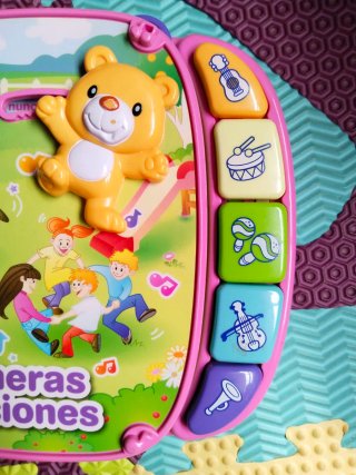 Libro Canciones VTech Primeras Canciones