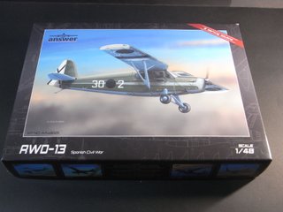 Maqueta RWD-13 Spanish Civil War 1/48 ANSWER