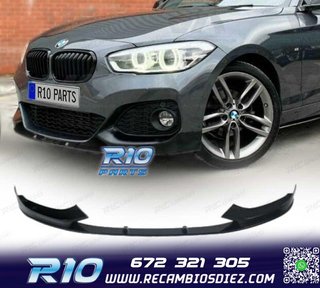 SPOILER LIP BMW F20 F21 LCI 15-19 LOOK M PERFORMANCE NEGRO M