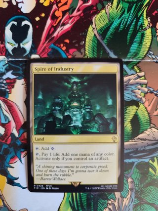 Magic Spire of Industry FFVII Carta