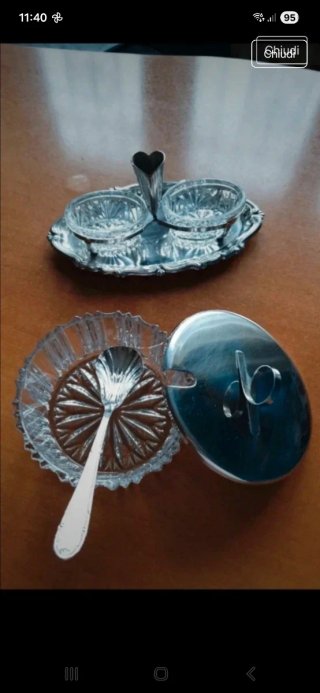 Set Contenitori Formaggio, Olive, Sale, Pepe