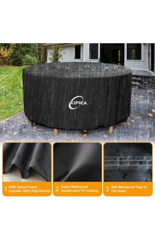 Funda impermeable KIPIEA 420D anti-UV 158x70cm