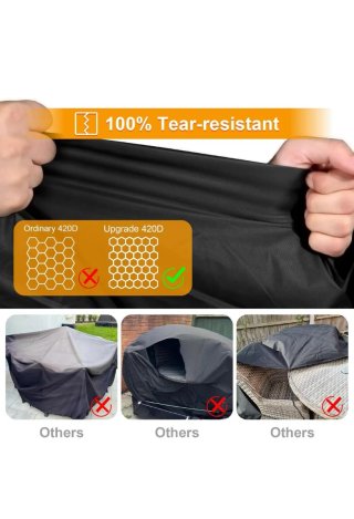 Funda impermeable KIPIEA 420D anti-UV 158x70cm