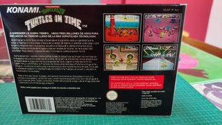 Caja Reemplazo SNES Turtles IV: Turtles in Time