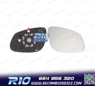 CRISTAL ESPEJO + BASE DERECHO PORSCHE CAYENNE 02-07