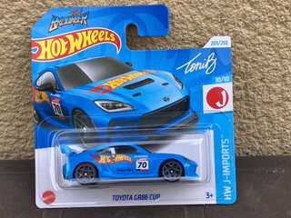 Hotwheels Toyota GR86 CUP 203/250