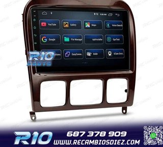 RADIO GPS ANDROID 13 MERCEDES CLASE S W220 98-05