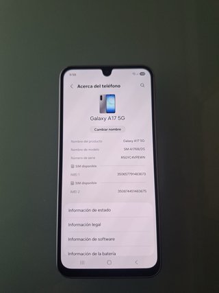 Samsung A17 5G 128gb libre