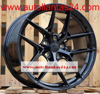 8844 JUEGO DE 4 LLANTAS AUDI VW BLACK
