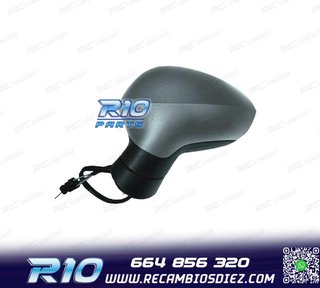 ESPEJO COMPLETO IZQUIERDO SEAT IBIZA 09-17 IMPRIMADO