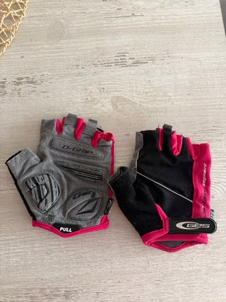 Guantes Ciclismo G2S Gris y Rosa