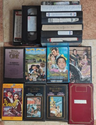 Gran lote cintas VHS
