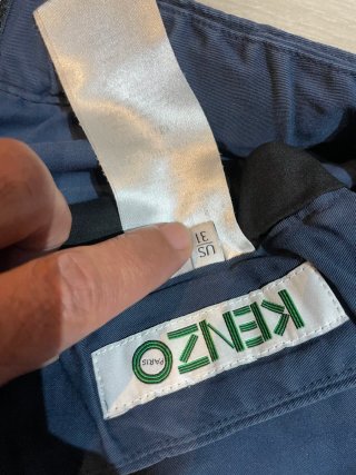 Pantalón corto Kenzo T. 31 azul