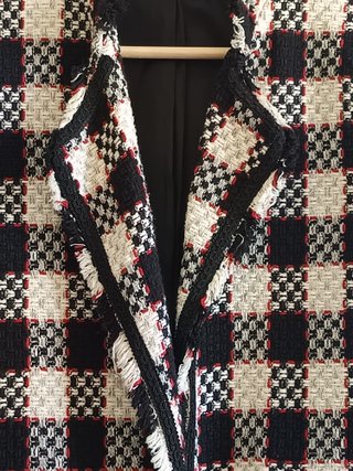 Chaqueta Tweed Mango Talla M