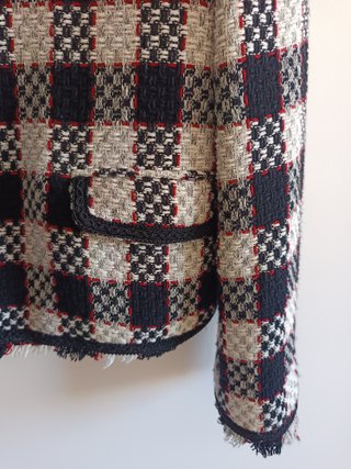Chaqueta Tweed Mango Talla M