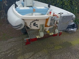 Barco semirrígido con remolque+motor8cv