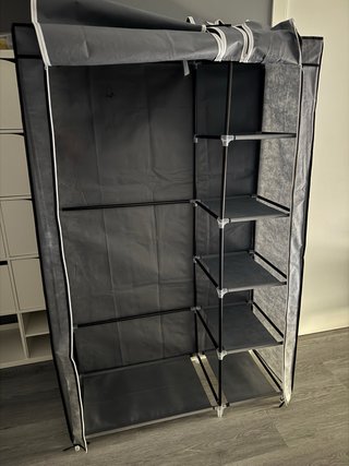 Armario Portátil Tela 67 Gris