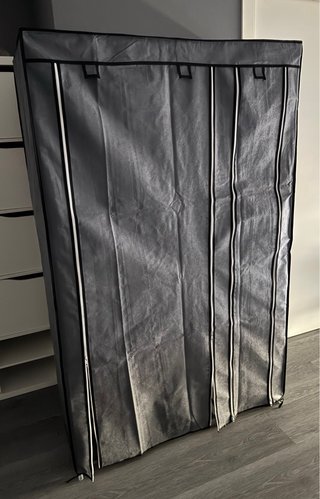 Armario Portátil Tela 67 Gris