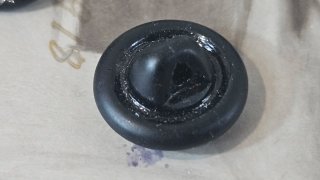 Lote 10 botones antiguos cristal manualidades