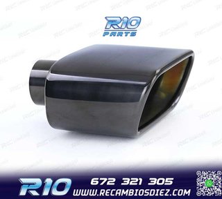 COLA ESCAPE UNIVERSAL ACERO INOX NEGRO