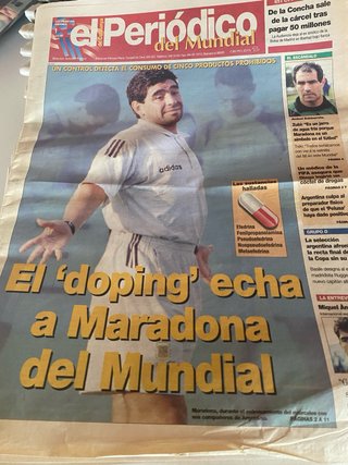 15 Periódicos Mundial Fútbol 1994