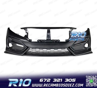 PARAGOLPES DELANTERO HONDA CIVIC 16- LOOK NEW SI
