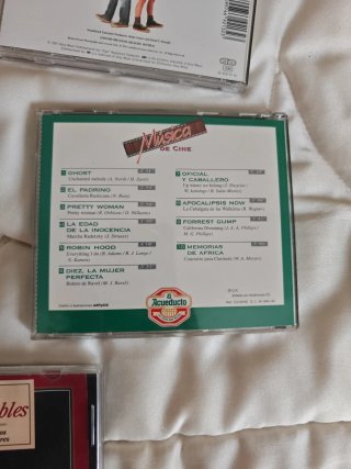 Lote 7 CDs Música Cine y TV Clásicos
