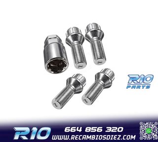 TORNILLOS ANTIRROBO CORTOS 12X125 CÓNICO