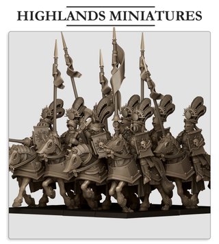 Caballeros del Sol Llameante - HighlandsMiniatures
