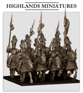 Caballeros del Sol Llameante - HighlandsMiniatures