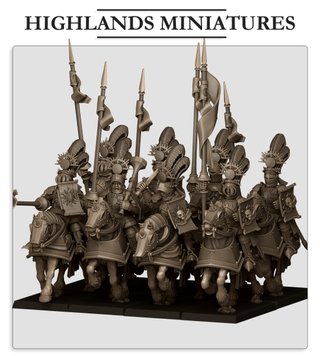 Caballeros del Sol Llameante - HighlandsMiniatures