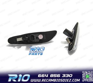 INTERMITENTES BMW E46 01-05 LATERALES LED CROMADO
