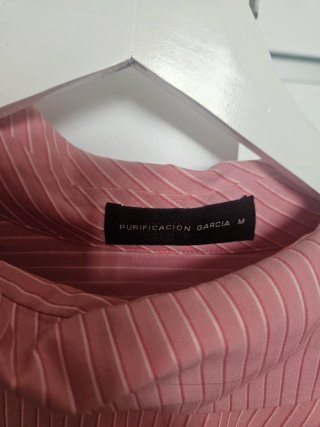 Camisa oversize Purificación García rosa
