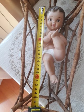 Cuna y Niño Jesús Antiguo