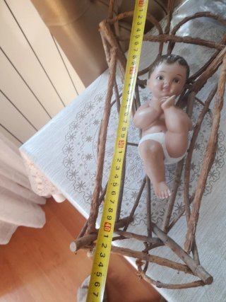 Cuna y Niño Jesús Antiguo