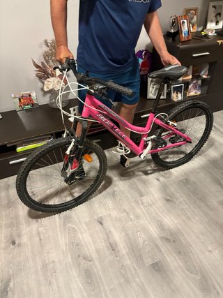 Bicicleta niña rosa 7-13 años