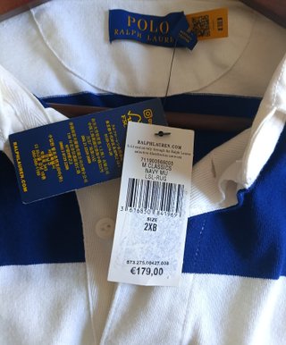 Polo Ralph Lauren Rayas Talla 2XL