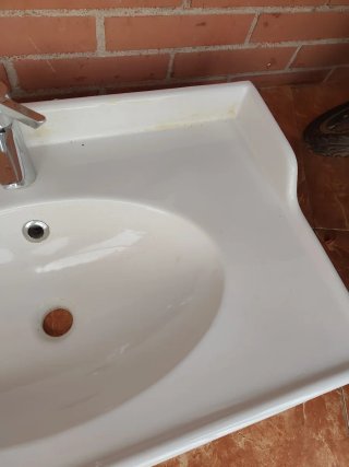 Lavabo Ikea 82x49 cm Cerámica Blanco
