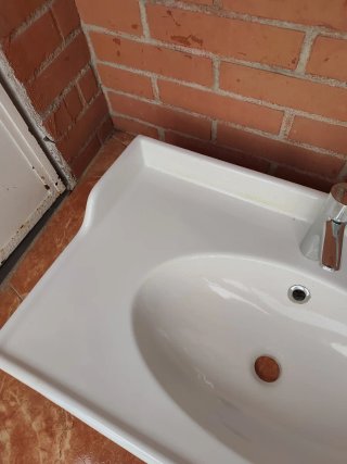 Lavabo Ikea 82x49 cm Cerámica Blanco
