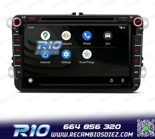 RADIO GPS ANDROID 14 PARA VOLKSWAGEN VW GOLF POLO PASSAT CAD