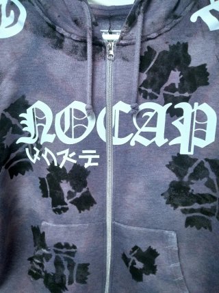 Sudadera Jnk Purple 2 Custom Hoodie XL distressed