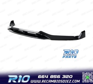 SPOILER LIP BMW X5 F15 12-18 LOOK M PERFORMANCE NEGRO BRILLO