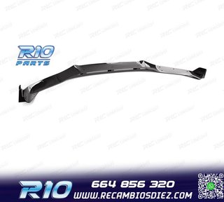 SPOILER LIP BMW X5 F15 12-18 LOOK M PERFORMANCE NEGRO BRILLO